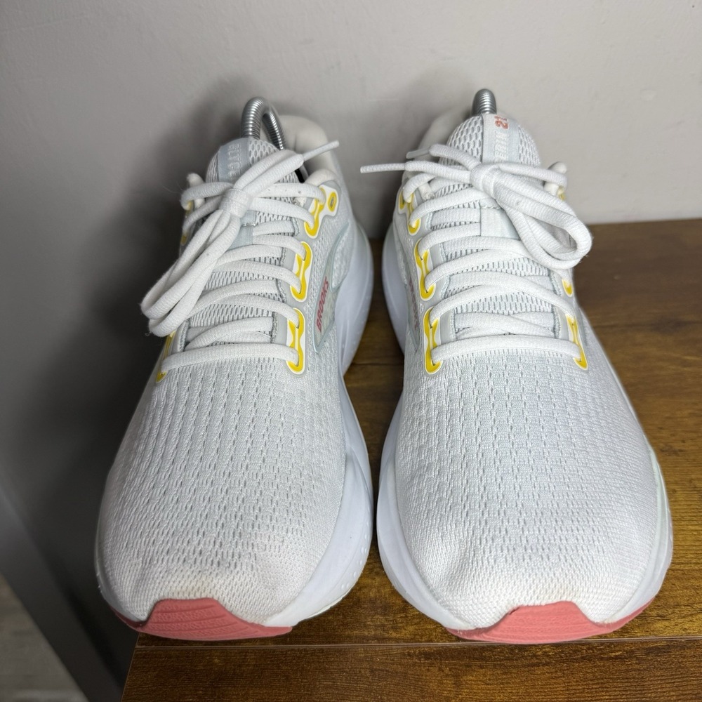 Brooks Glycerin 21 Running Shoes Women's Size 10 Grey White - Picture 3 of 7